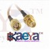 OkaeYa 10cm SMA Male to Female PigtailWLAN Network RF Antenna RG316Coaxial Cable